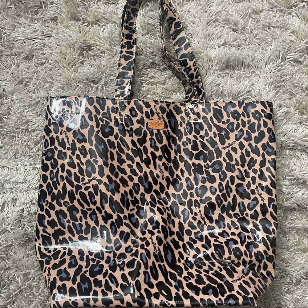 Consuela Blue Jag leopard bag. Easy to clean. Great condition